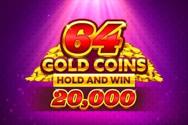 64 Gold Coins Hold and Win 20,000